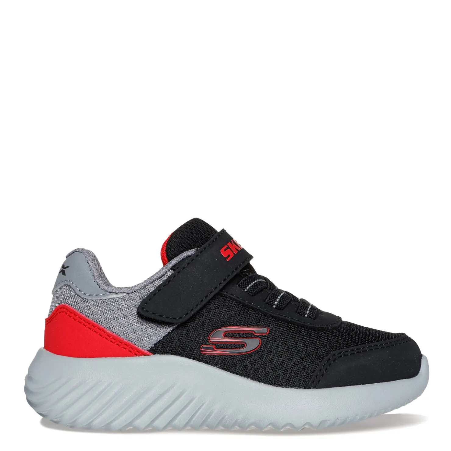 Toddler (3.5-10)*Skechers Boy's , Bounder - Trekzic Sneaker - Toddler Black/Red