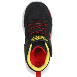 Toddler (3.5-10)*Skechers Boy's , Comfy Flex 3.0 Sneaker - Toddler Black/Red