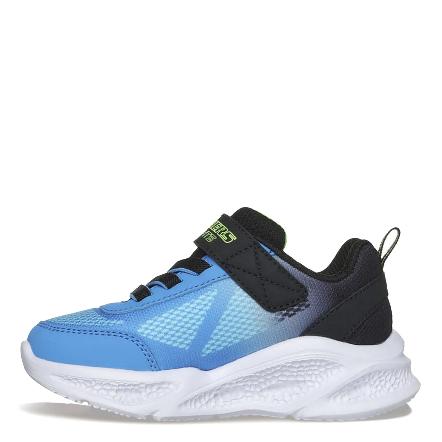Sneakers & Athletic*Skechers Boy's , Meteor-Lights - Krendox Sneaker - Toddler Black/Blue