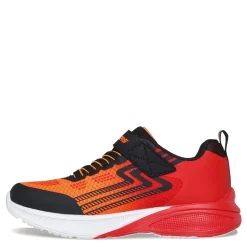 Sneakers & Athletic*Skechers Boy's , Microscope Max Advance Sneaker - Little Kid Black/Red/Orange