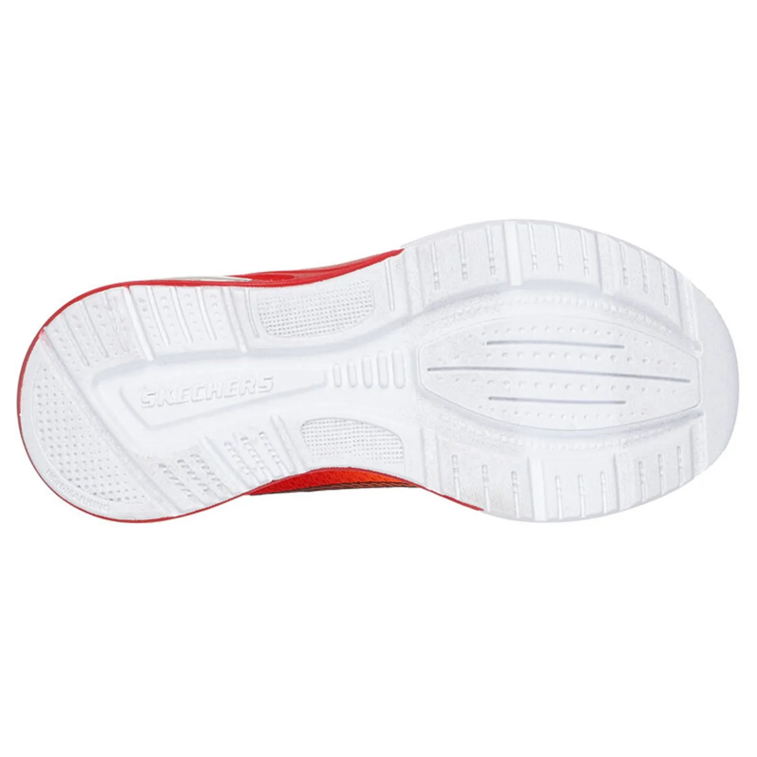 Sneakers & Athletic*Skechers Boy's , Microscope Max Advance Sneaker - Little Kid Black/Red/Orange
