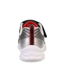 Sneakers & Athletic*Skechers Boy's , Microspec II – Zovrix Sneaker - Little Kid & Big Kid Black/Silver/Red