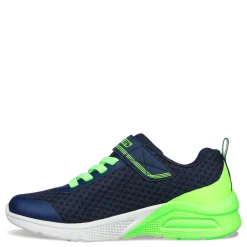 Sneakers & Athletic*Skechers Boy's , Microspec Max Gorvix Sneaker Navy/Lime