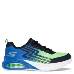 Big Kid (3.5-7)*Skechers Boy's Microspec Max Advance â€“ Vadieno Sneaker - Little Kid & Big Kid Black/Blue/Lime