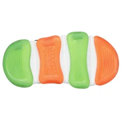 Toddler (3.5-10)*Skechers Boy's , Mighty Glow 2.0 - Dino-Bolt Sneaker - Toddler Black/Orange/Green