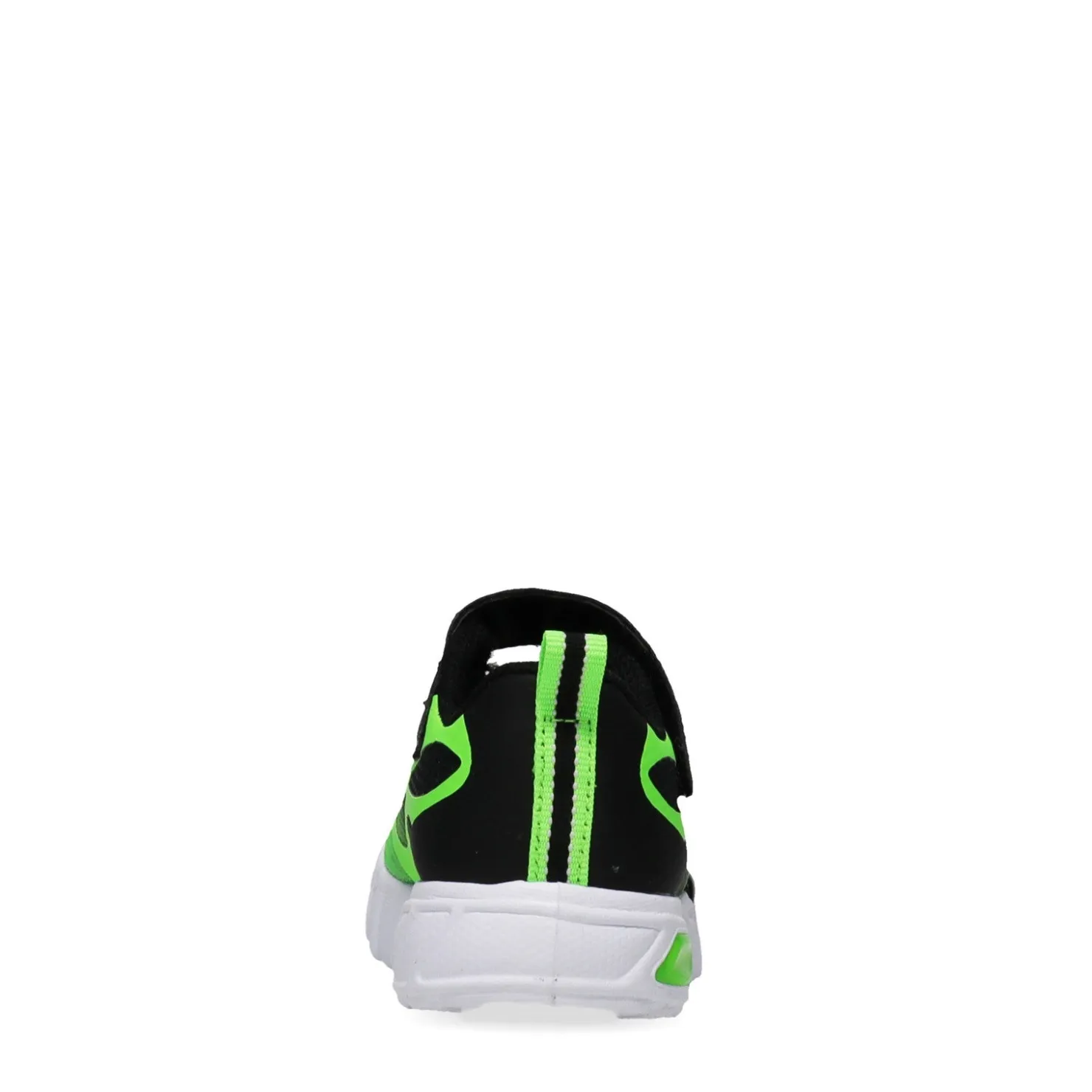 Toddler (3.5-10)*Skechers Boy's , S Lights Flex - Glow Sneaker - Toddler Lime/Black