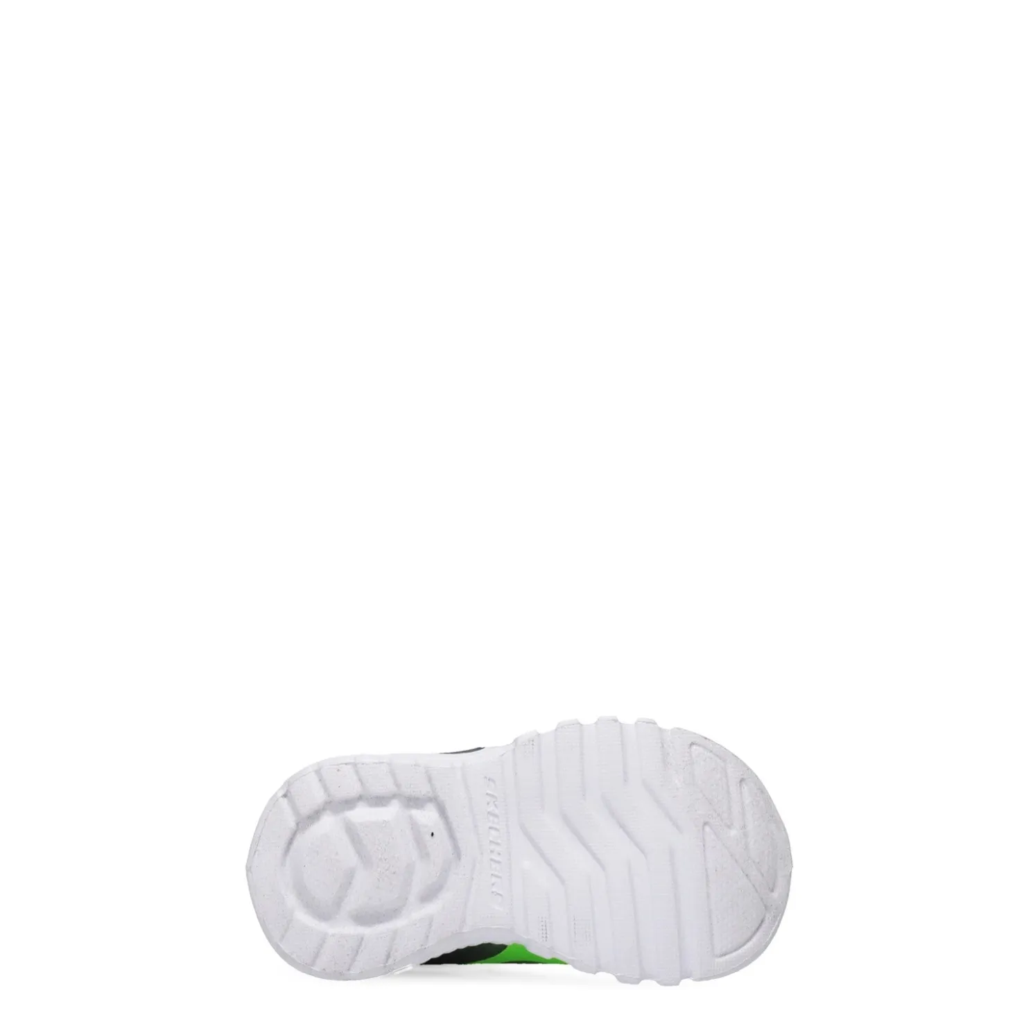 Toddler (3.5-10)*Skechers Boy's , S Lights Flex - Glow Sneaker - Toddler Lime/Black