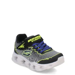 Sneakers & Athletic*Skechers Boy's , S Lights: Vortex 2.0 - Zorento Sneaker - Little Kid Black/Yellow/Blue Multi