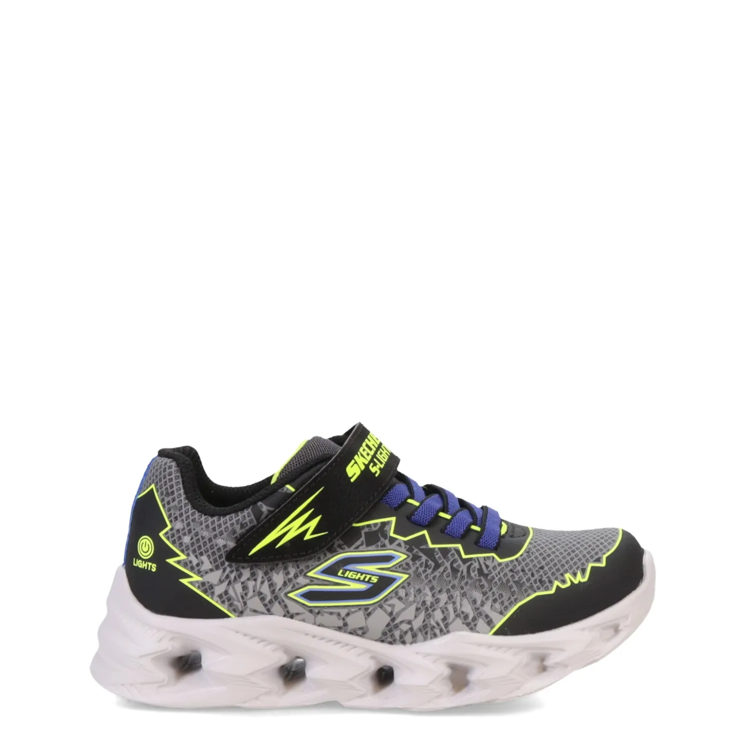 Sneakers & Athletic*Skechers Boy's , S Lights: Vortex 2.0 - Zorento Sneaker - Little Kid Black/Yellow/Blue Multi