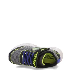 Sneakers & Athletic*Skechers Boy's , S Lights: Vortex 2.0 - Zorento Sneaker - Little Kid Black/Yellow/Blue Multi