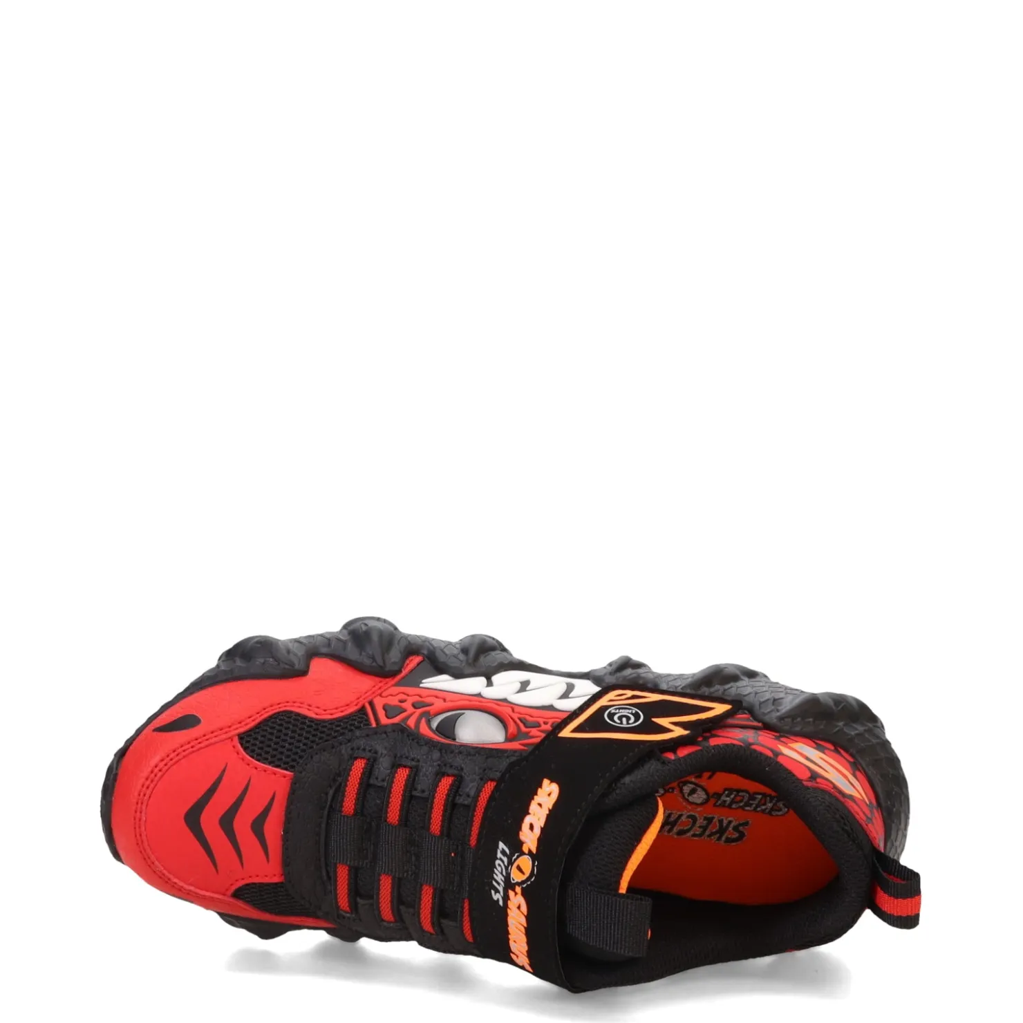 Little Kid (10.5-3)*Skechers Boy's , Skech-O-Saurus - Rapid-Dino Sneaker - Little Kid Red/Black