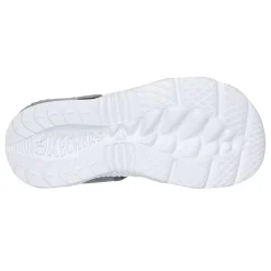 Sandals*Skechers Boy's , S-Lights: Creature-Splash Sandal - Little Kid Charcoal/Blue/Gray