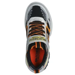 Little Kid (10.5-3)*Skechers Boy's , S-Lights: Light Storm 3.0 Sneaker - Little Kid Silver/Black
