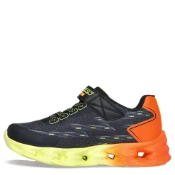 Sneakers & Athletic*Skechers Boy's , S-Lights: Vortex 2.0 - Quantroid Sneaker - Little Kid Black/Orange/Yellow