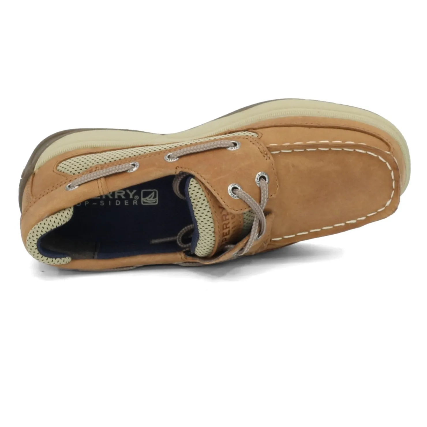 Boat Shoes*Sperry Boy's Kids, Lanyard Boat Shoe - Little Kid & Big Kid Dark Tan