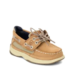 Boat Shoes*Sperry Boy's , Lanyard - Toddler & Little Kid Dark Tan/Navy