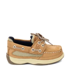 Boat Shoes*Sperry Boy's , Lanyard - Toddler & Little Kid Dark Tan/Navy