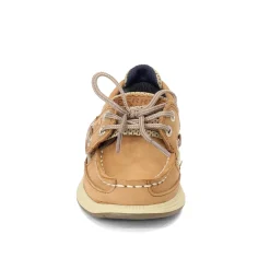 Boat Shoes*Sperry Boy's , Lanyard - Toddler & Little Kid Dark Tan/Navy