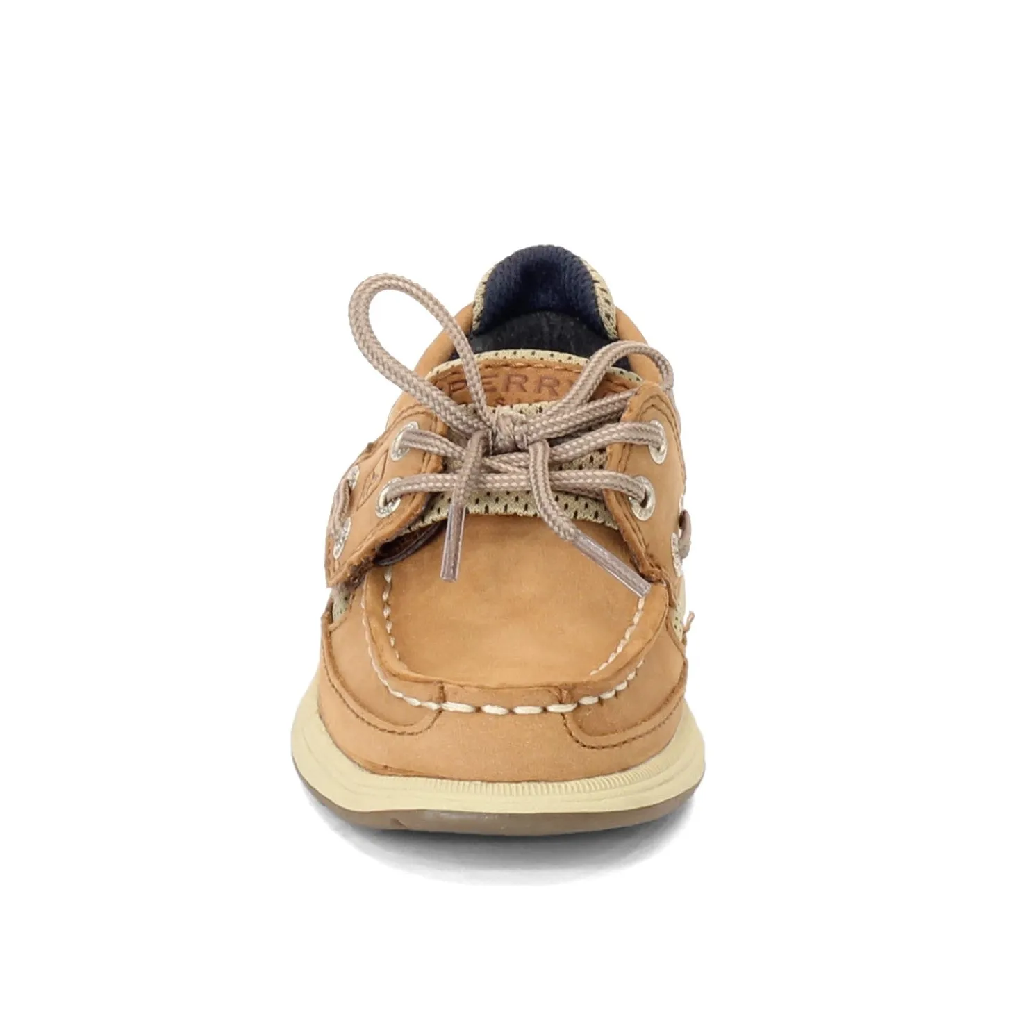 Boat Shoes*Sperry Boy's , Lanyard - Toddler & Little Kid Dark Tan/Navy