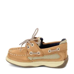 Boat Shoes*Sperry Boy's , Lanyard - Toddler & Little Kid Dark Tan/Navy