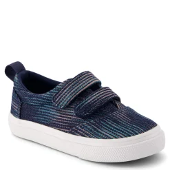 Sneakers & Athletic*TOMS Boy's , Fenix Double Strap Sneaker - Toddler Navy Novelty Denim