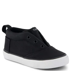 Slip On Shoes*TOMS Boy's , Tiny Alpargata Fenix Mid Sneaker Toddler Black