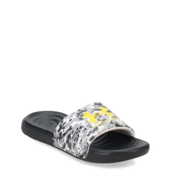 Sandals*Under Armour Boy's , Ansa Graphic Sandal - Big Kid Black/Mod Grey/Tahoe Gold