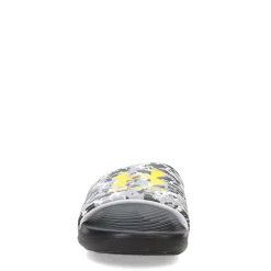 Big Kid (3.5-7)*Under Armour Boy's , Ansa Graphic Sandal - Big Kid Black/Mod Grey/Tahoe Gold