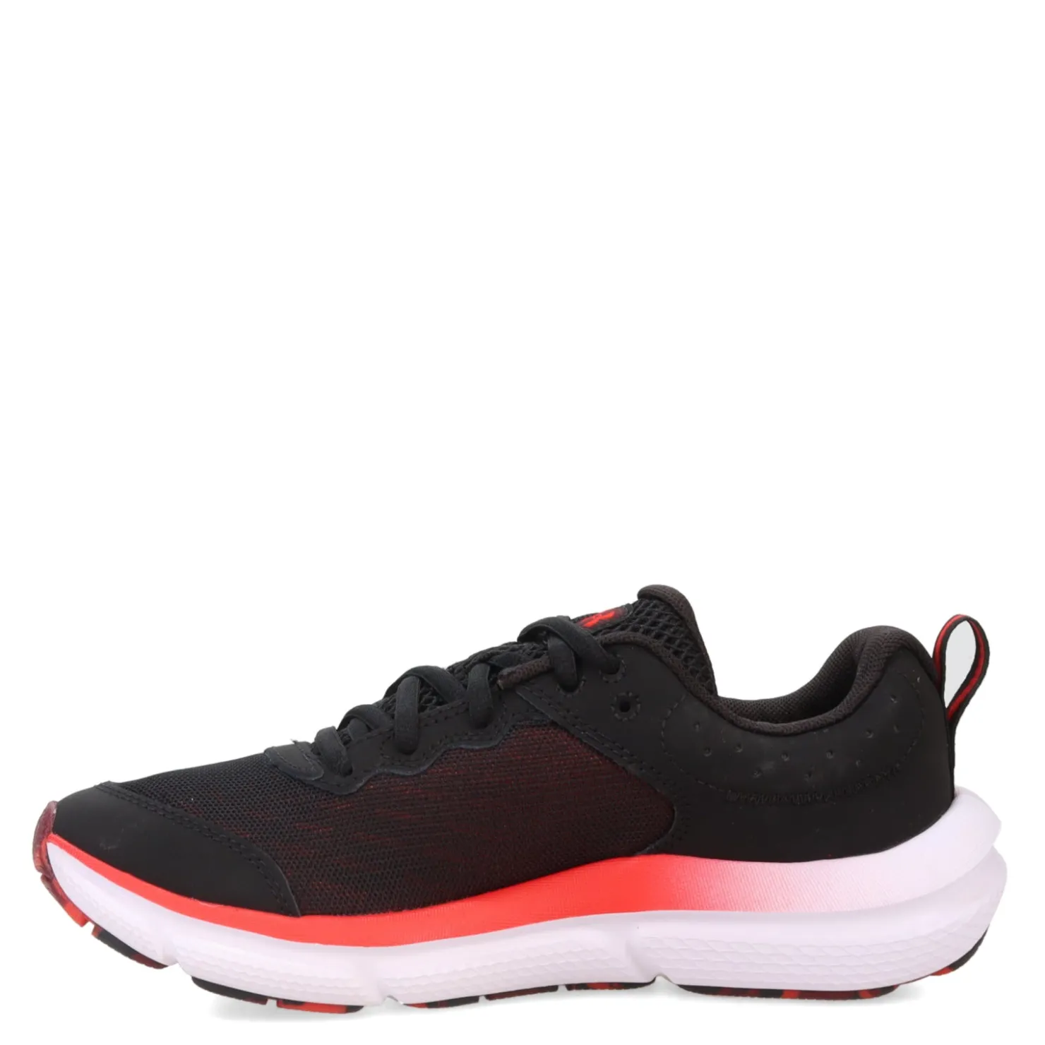 Sneakers & Athletic*Under Armour Boy's , Assert 10 Running Shoe - Big Kid Black/Deep Red