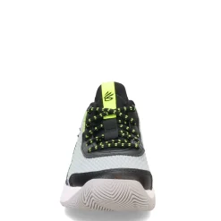 Sneakers & Athletic*Under Armour Boy's , Curry 3Z7 Basketball Shoe - Big Kid Mod Gray/Black/High Vis Yellow
