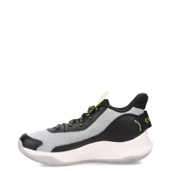 Sneakers & Athletic*Under Armour Boy's , Curry 3Z7 Basketball Shoe - Big Kid Mod Gray/Black/High Vis Yellow