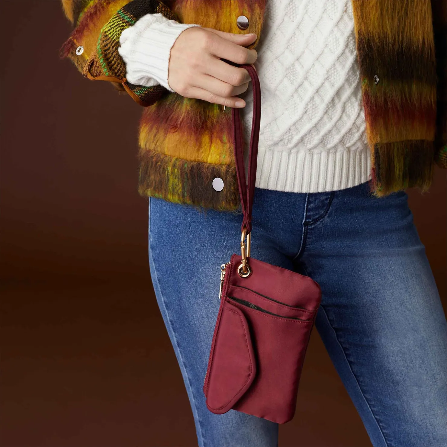 Handbags*Coco & Carmen , Fiona Clutch Wine