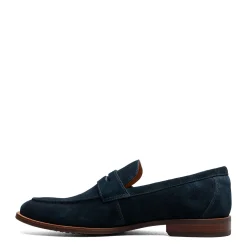 Dress*Florsheim Men's, Rucci Mox Toe Penny Loafer Navy Suede