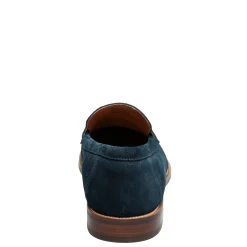Dress*Florsheim Men's, Rucci Mox Toe Penny Loafer Navy Suede