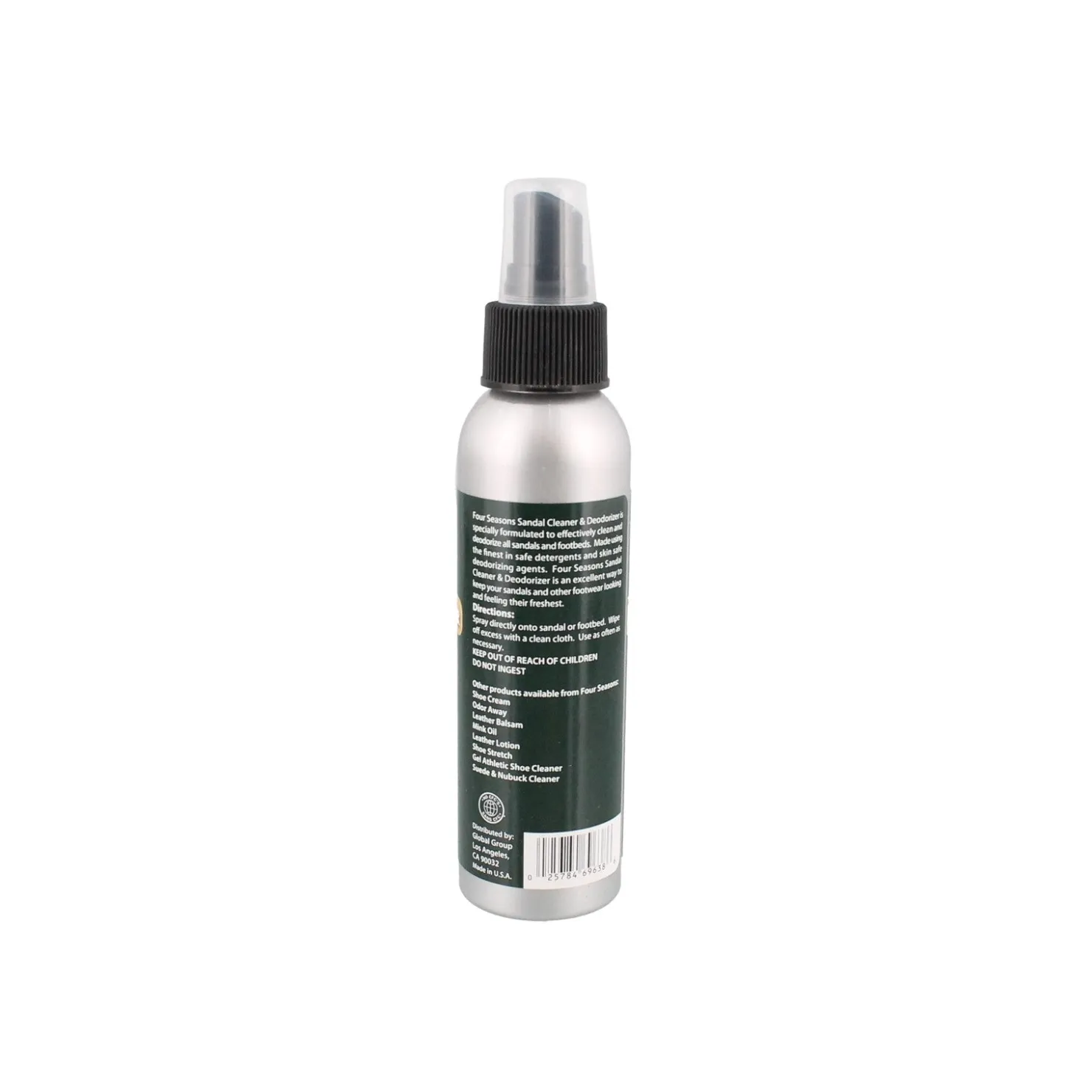 Shoe Care & Polish*Miami Leather Co Four Seasons, Sandal Cleaner and Deodorizer Clear