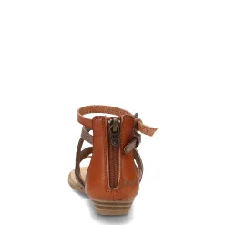 Sandals*Blowfish Malibu Girl's , Bungalow Sandal - Little Kid & Big Kid Tan / Dark Brown