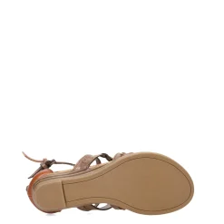 Sandals*Blowfish Malibu Girl's , Bungalow Sandal - Little Kid & Big Kid Tan / Dark Brown