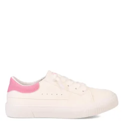 Little Kid (10.5-3)*Blowfish Malibu Girl's , Cambria-K Sneaker - Little Kid & Big Kid White/Pink