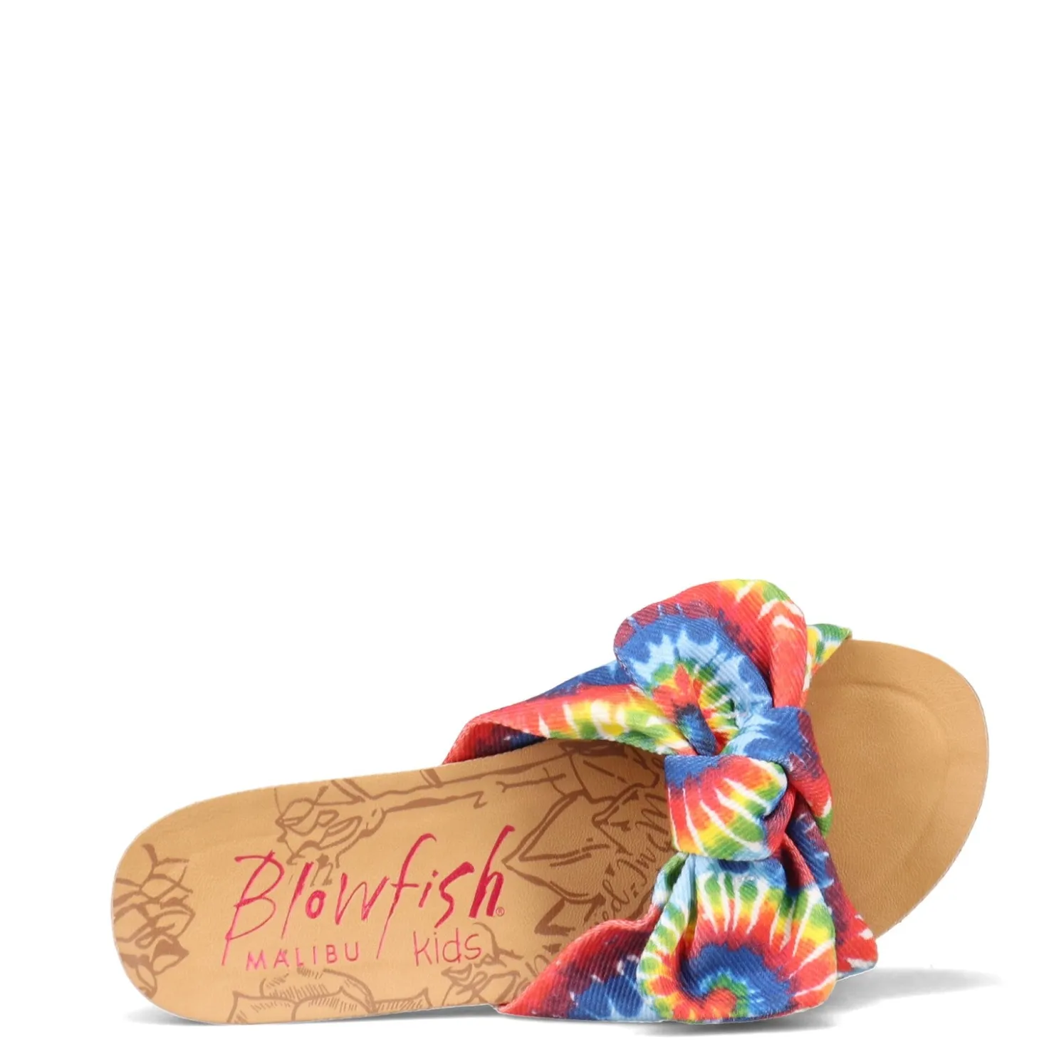 Sandals*Blowfish Malibu Girl's Kids, Gett-K Sandal - Little Kid & Big Kid Tie Dye