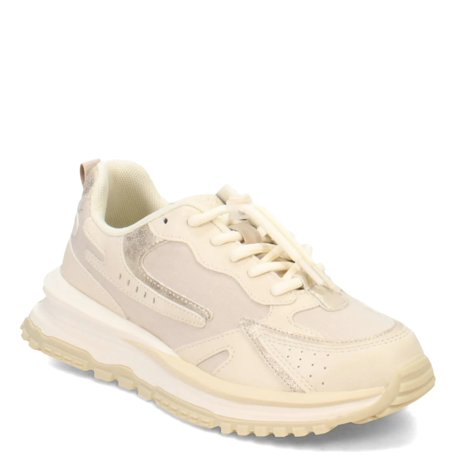 Little Kid (10.5-3)*Blowfish Malibu Girl's , Leo BK Sneaker - Little Kid & Big Kid Champagne Ripstop/Ella/Lt Yellow