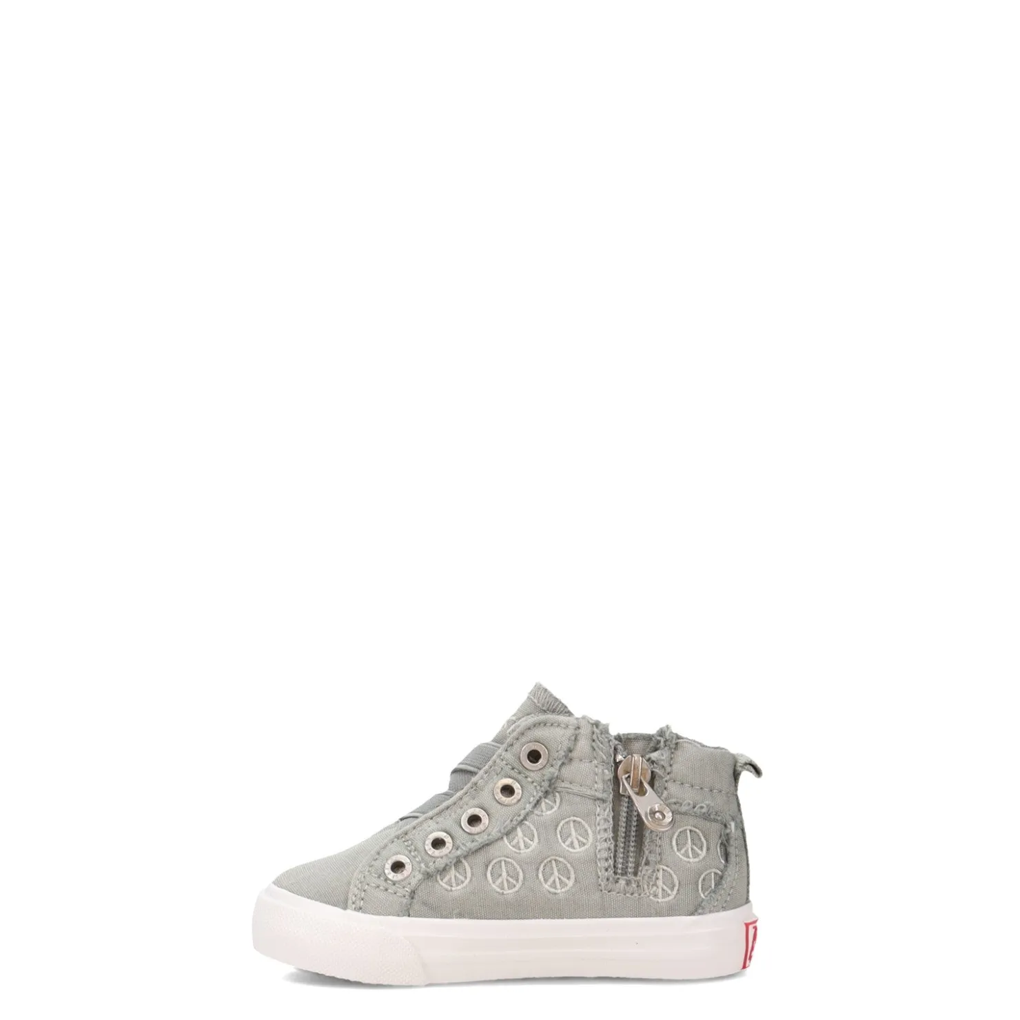 Sneakers & Athletic*Blowfish Malibu Girl's , Macon-T Sneaker - Toddler & Little Kid Grey Peace