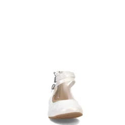 Little Kid (10.5-3)*Blowfish Malibu Girl's , Pushi-K Flat - Little Kid & Big Kid White Metallic