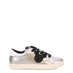 Sneakers & Athletic*Geox USA Inc Girl's Geox, DISNEY Kathe Junior Sneaker - Little Kid Silver