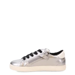 Sneakers & Athletic*Geox USA Inc Girl's Geox, DISNEY Kathe Junior Sneaker - Little Kid Silver