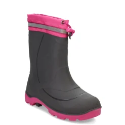 Big Kid (3.5-7)*Kamik Girl's , Snobuster 3 Snow Boot - Little Kid & Big Kid Grey Pink