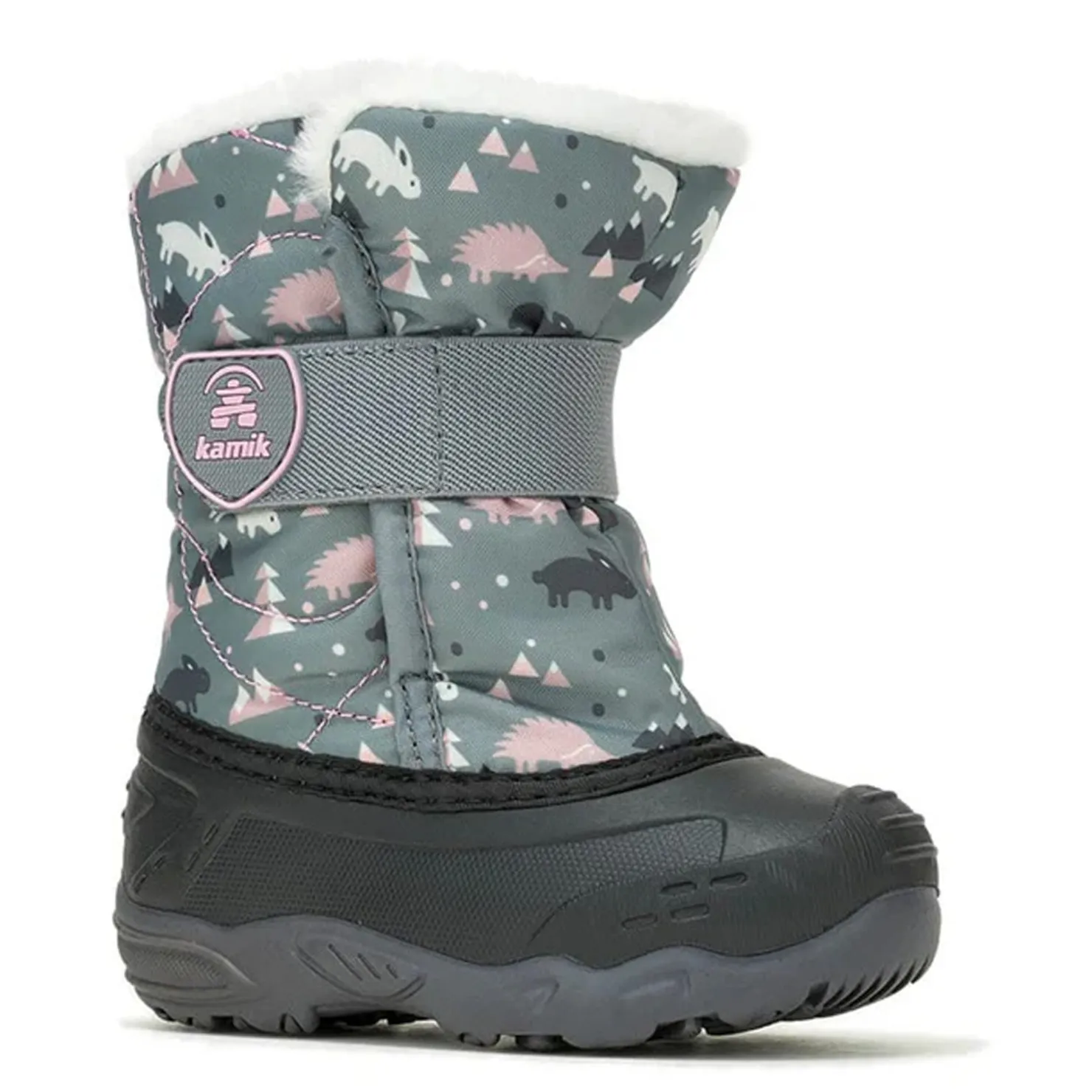 Toddler (3.5-10)*Kamik Girl's , Snowbug Snow Boot - Toddler & Little Kid Gray