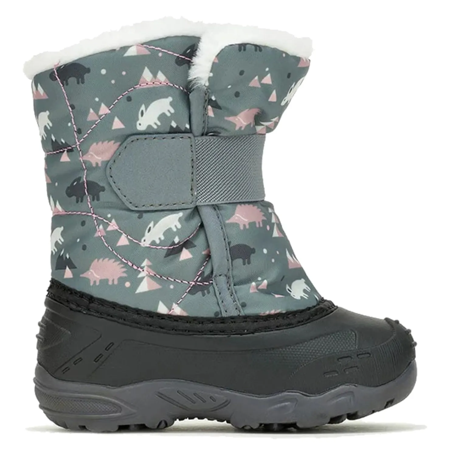 Toddler (3.5-10)*Kamik Girl's , Snowbug Snow Boot - Toddler & Little Kid Gray