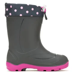 Boots*Kamik Girl's , Snowbuster 2 Snow Boot - Little Kid & Big Kid Charcoal/Magenta