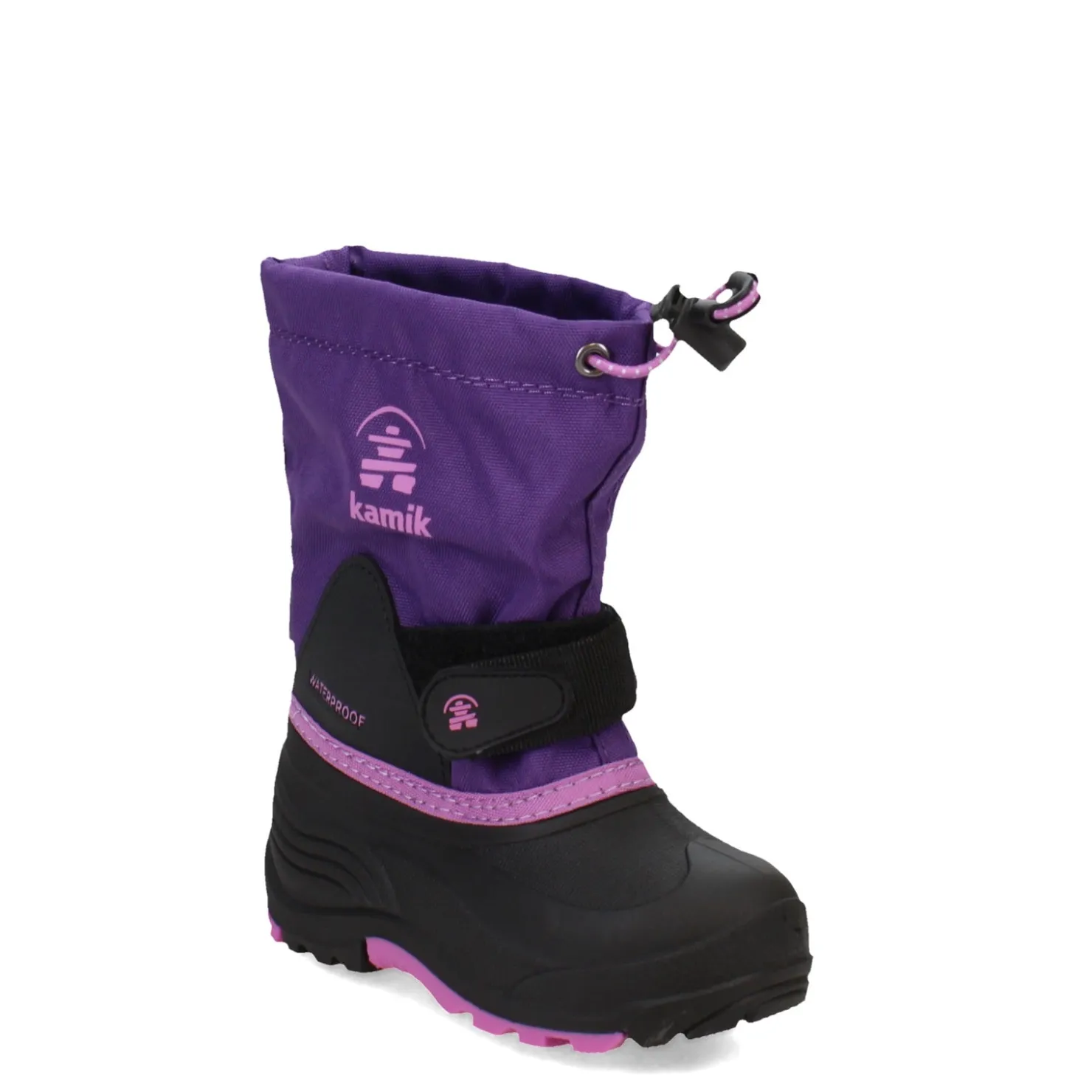 Big Kid (3.5-7)*Kamik Girl's , Waterbug Boot - Wide Width - Little Kid & Big Kid Purple