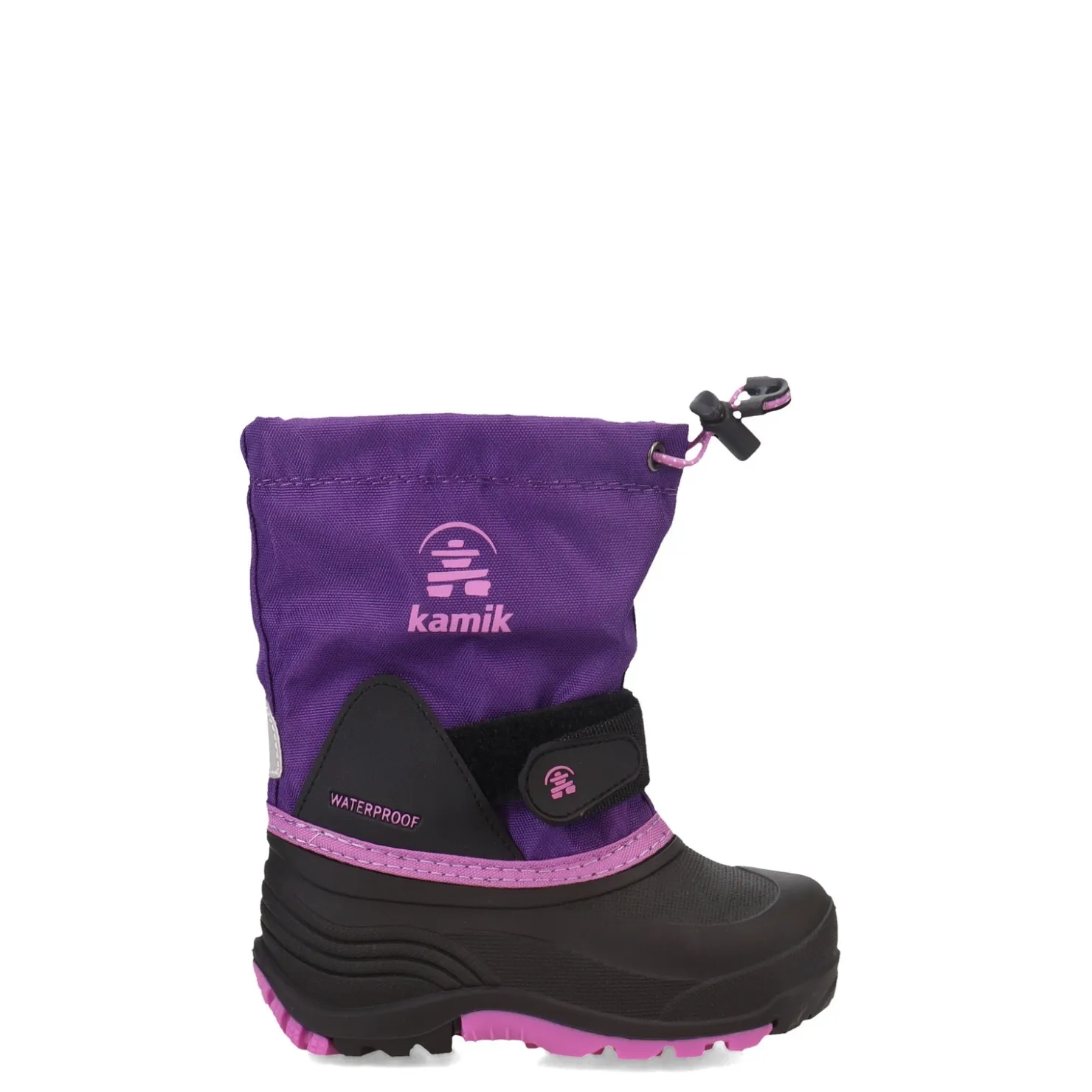 Big Kid (3.5-7)*Kamik Girl's , Waterbug Boot - Wide Width - Little Kid & Big Kid Purple